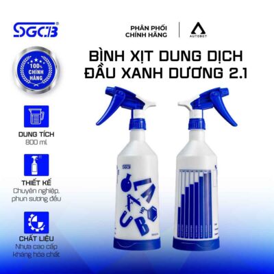 BÌNH XỊT DUNG DỊCH ĐẦU XANH DƯƠNG 2.1 800ML